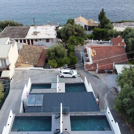 Akrogiali Apartments Barbati Bagian luar foto