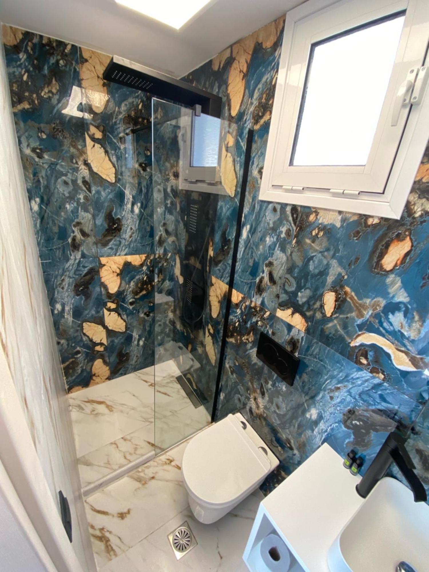 Akrogiali Apartments Barbati Bagian luar foto