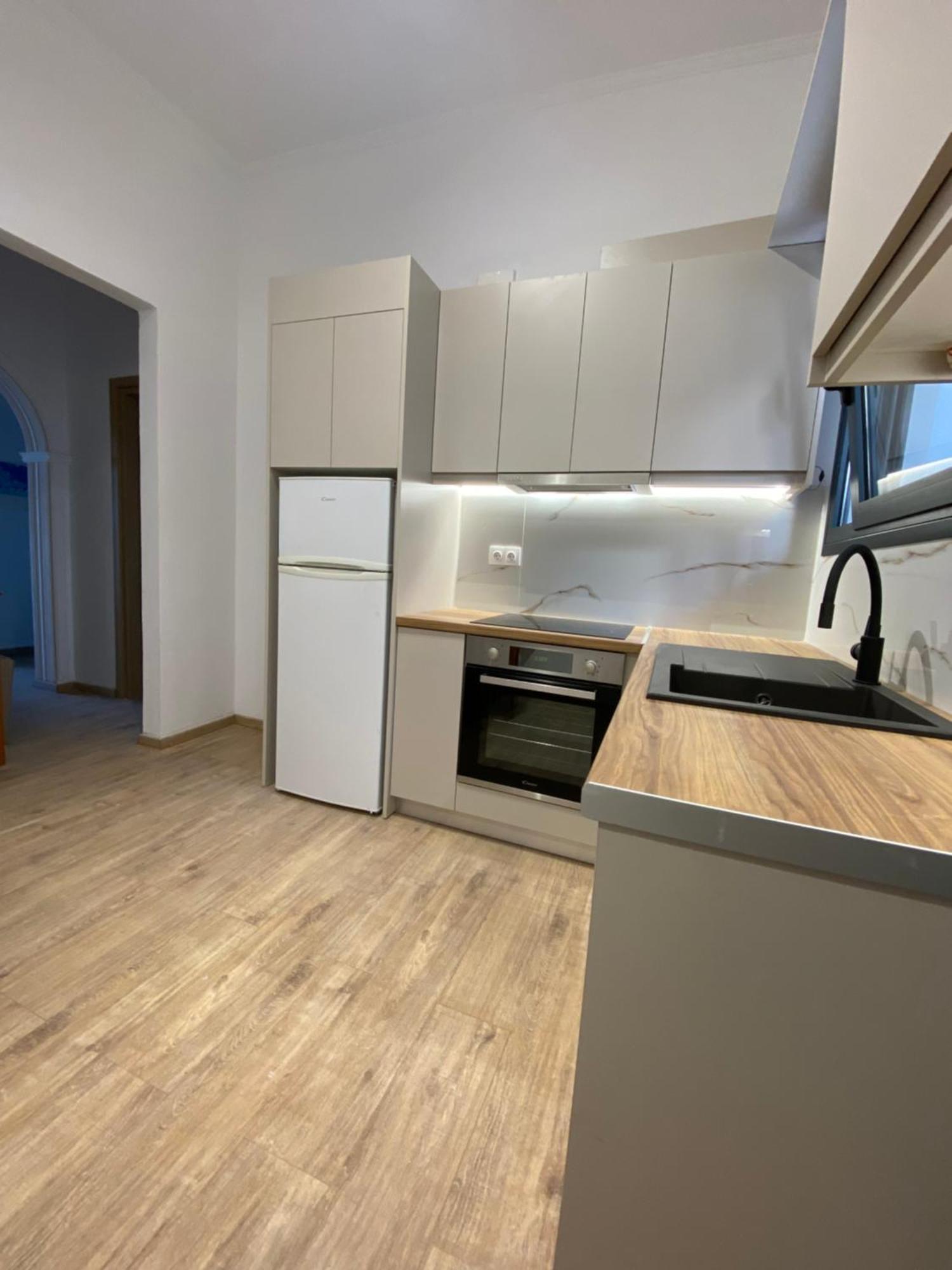 Akrogiali Apartments Barbati Bagian luar foto
