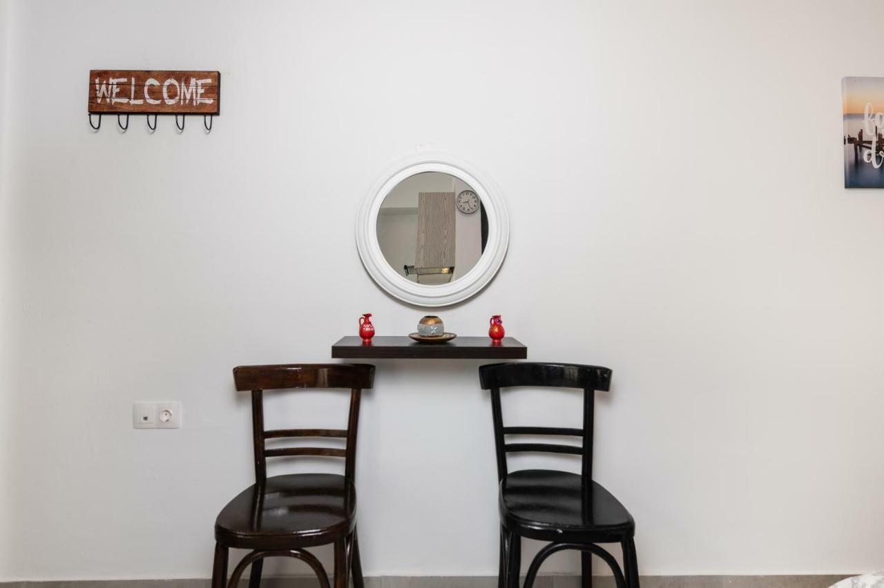 Akrogiali Apartments Barbati Bagian luar foto